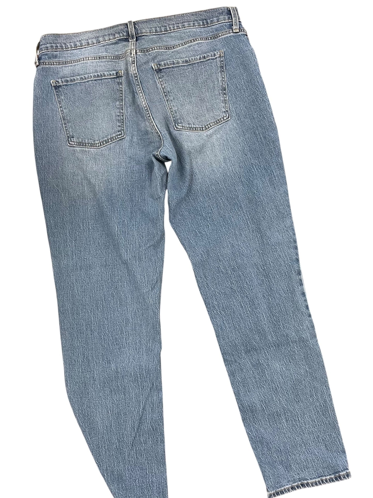 Jeans Boyfriend By Old Navy In Blue Denim, Size:14