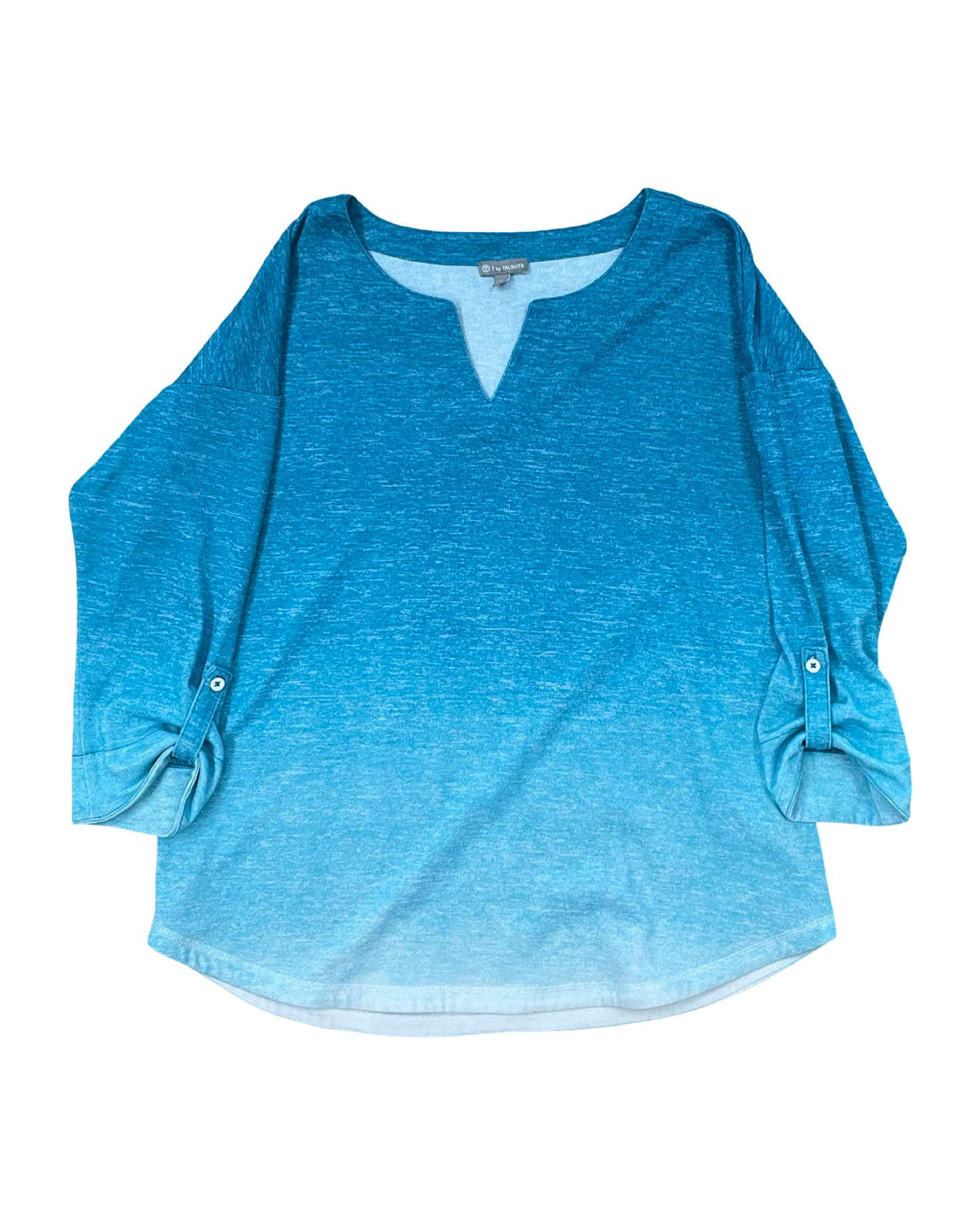 Top Ls By Talbots In Blue, Size:L
