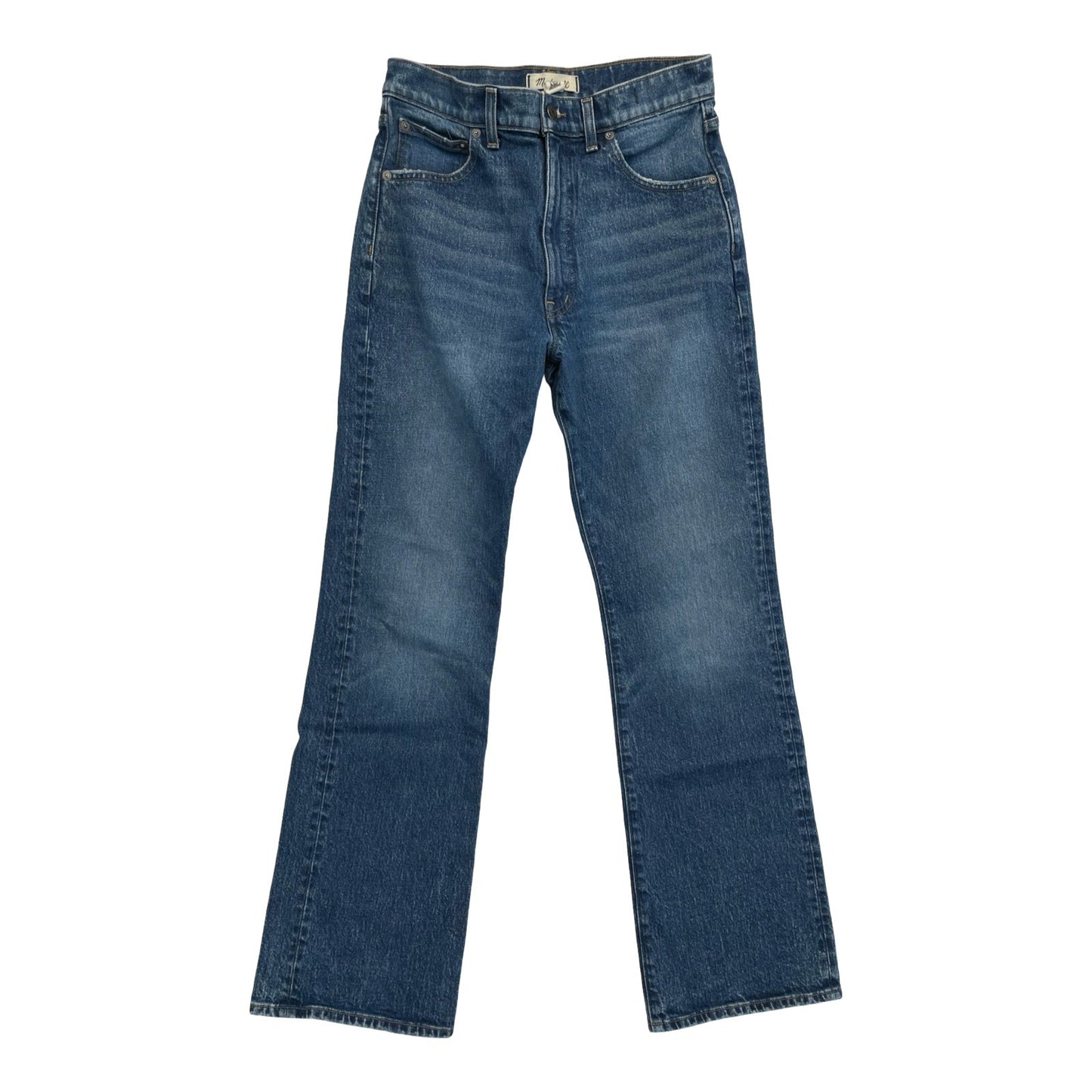 Jeans Straight By Madewell In Blue Denim, Size:4