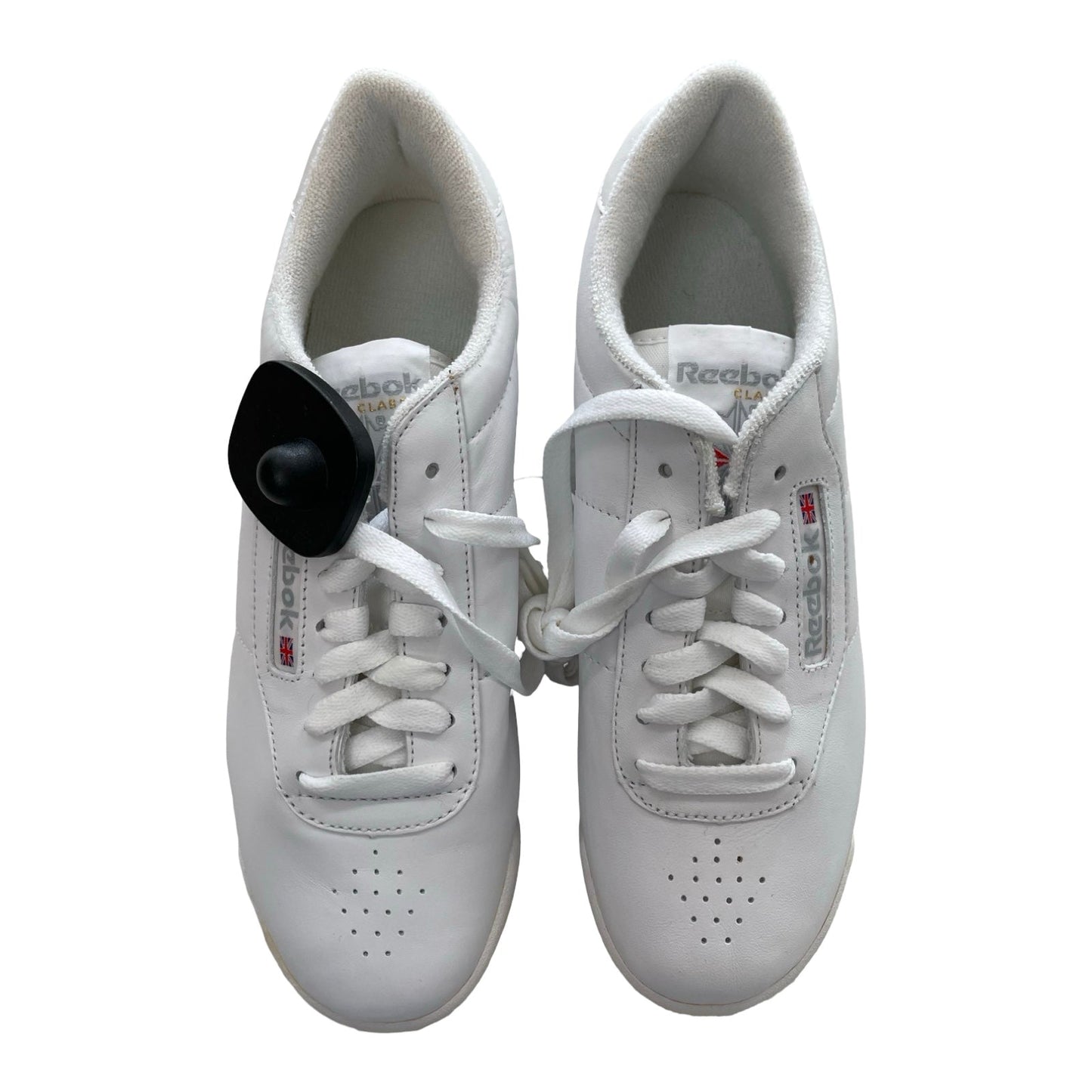 Shoes Athletic By Reebok In White, Size:7.5