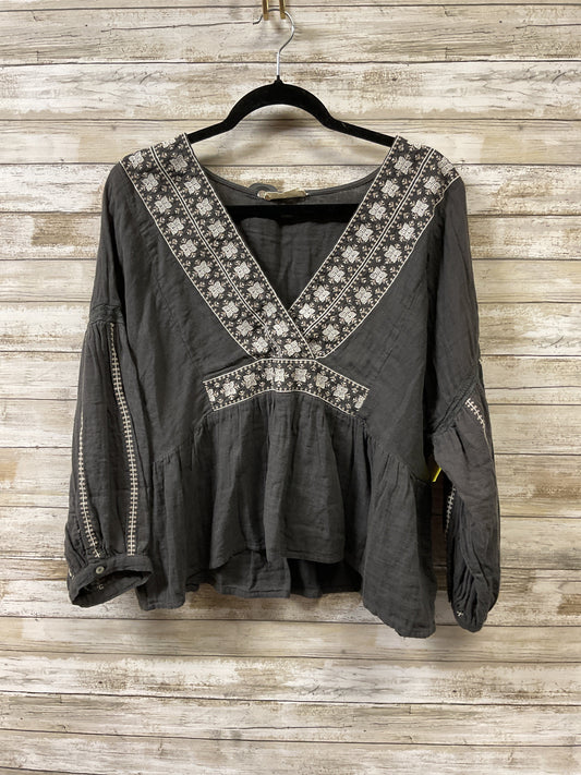 Top Ls By Lucky Brand In Grey, Size:L