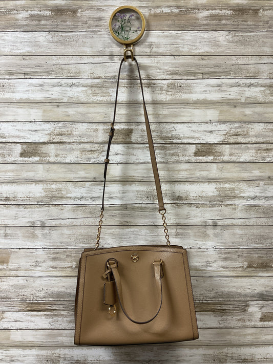 Handbag Designer By Michael Kors In Tan, Size:Medium