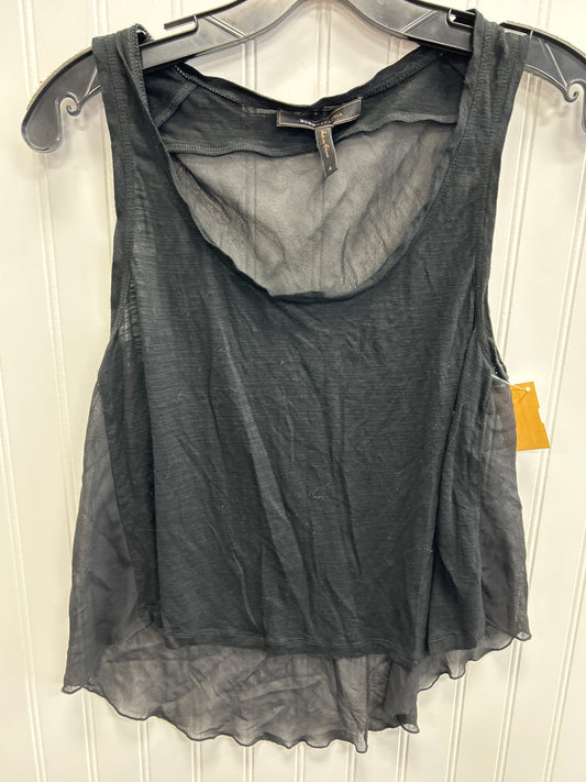 Top Sleeveless By Bcbgmaxazria In Black, Size:S
