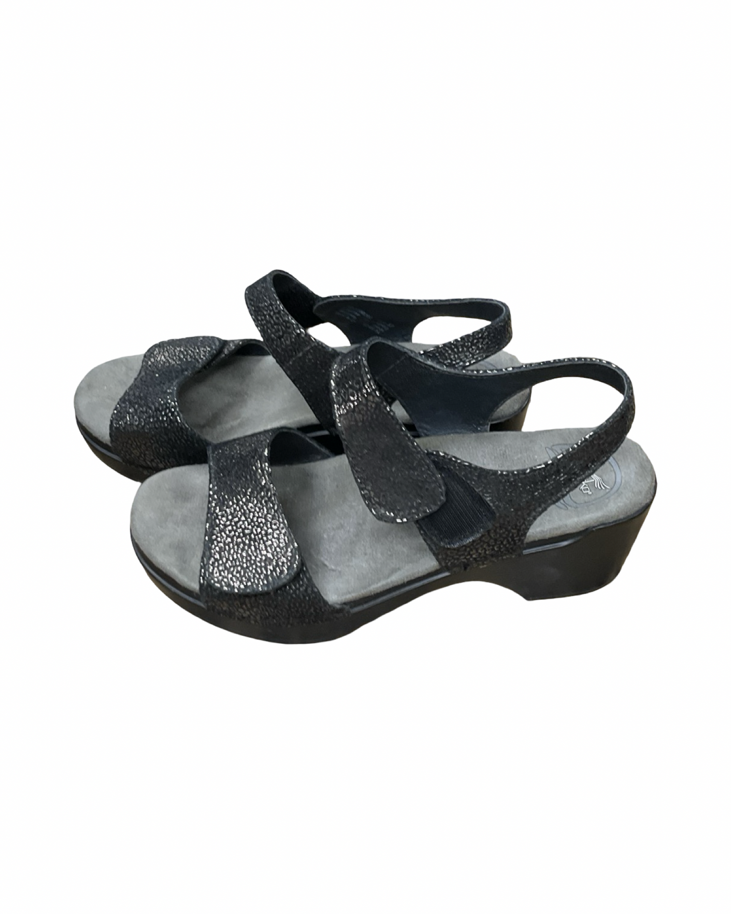 Sandals Heels Platform By Dansko In Black, Size:6.5