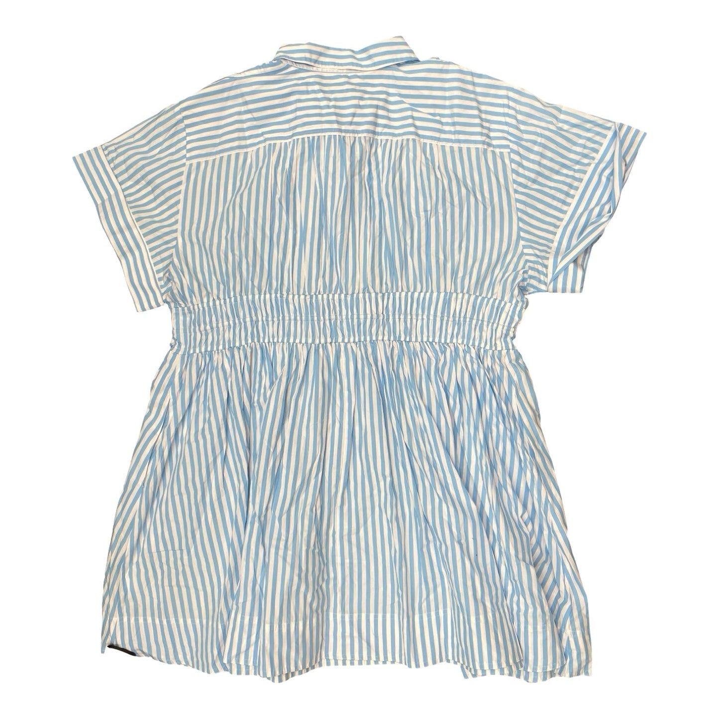 Dress Casual Midi By J. Crew In Blue & White, Size:3