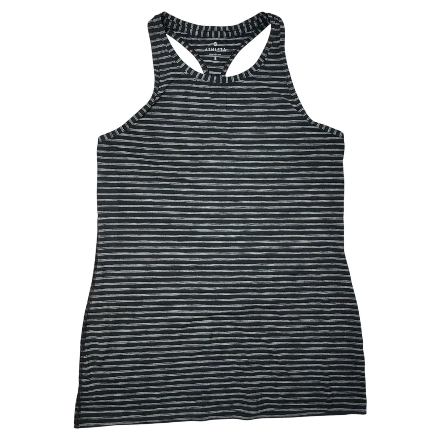 Athletic Tank Top By Athleta In Striped Pattern, Size: s