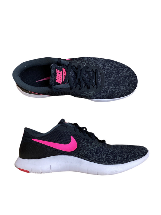 Shoes Athletic By Nike In Black & Pink, Size: 9