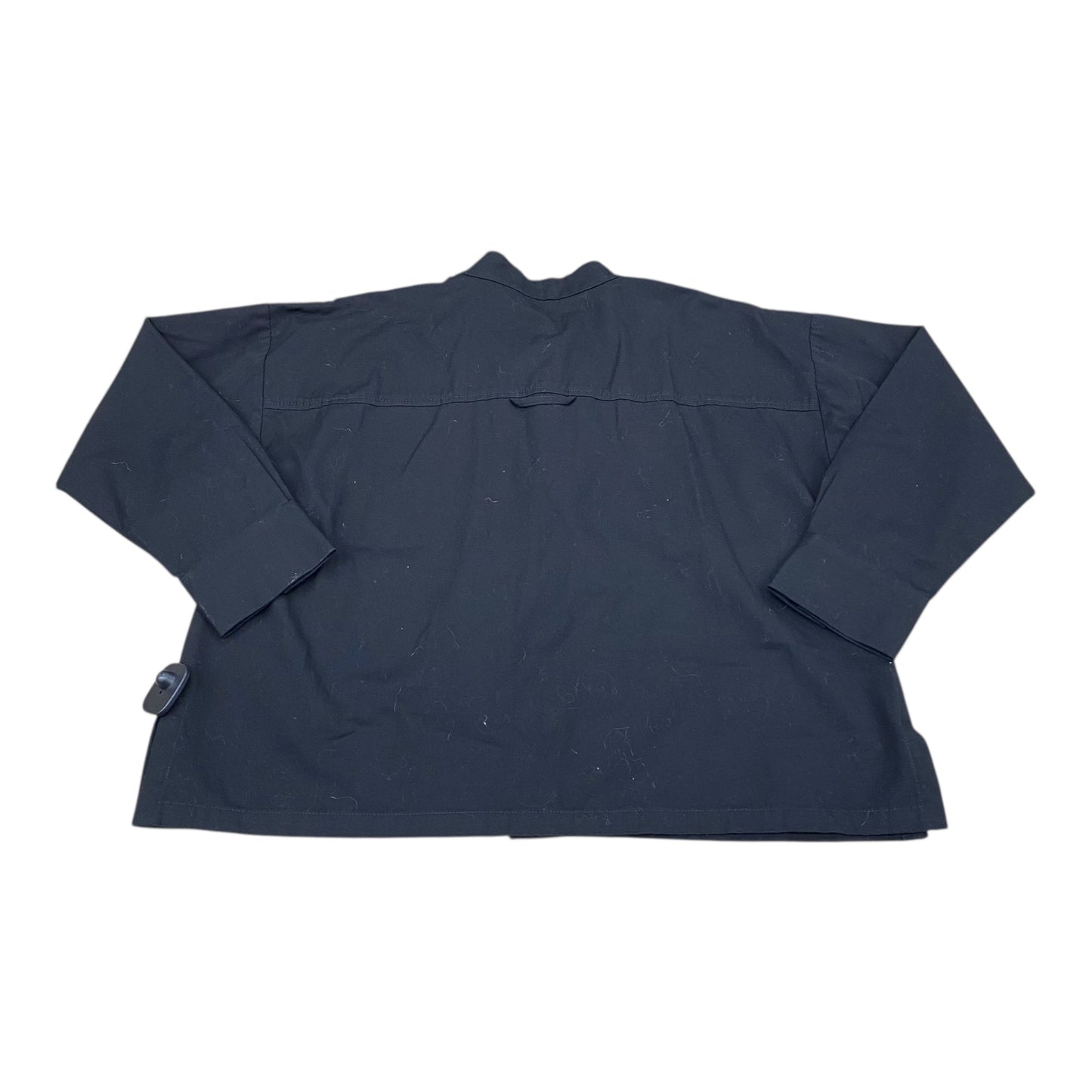 Blazer Designer By Eileen Fisher In Black, Size:S