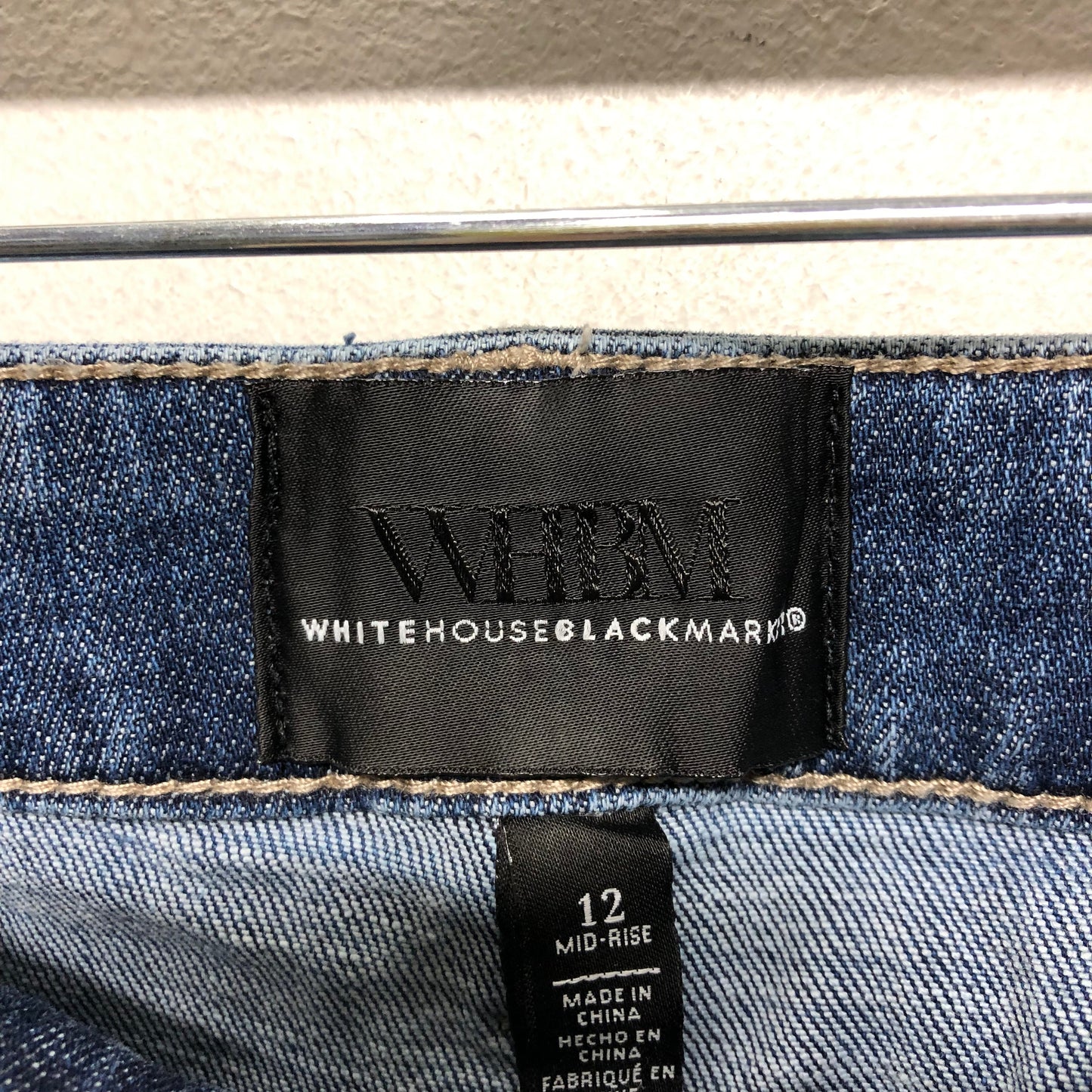 Jeans Skinny By White House Black Market In Blue, Size: 12