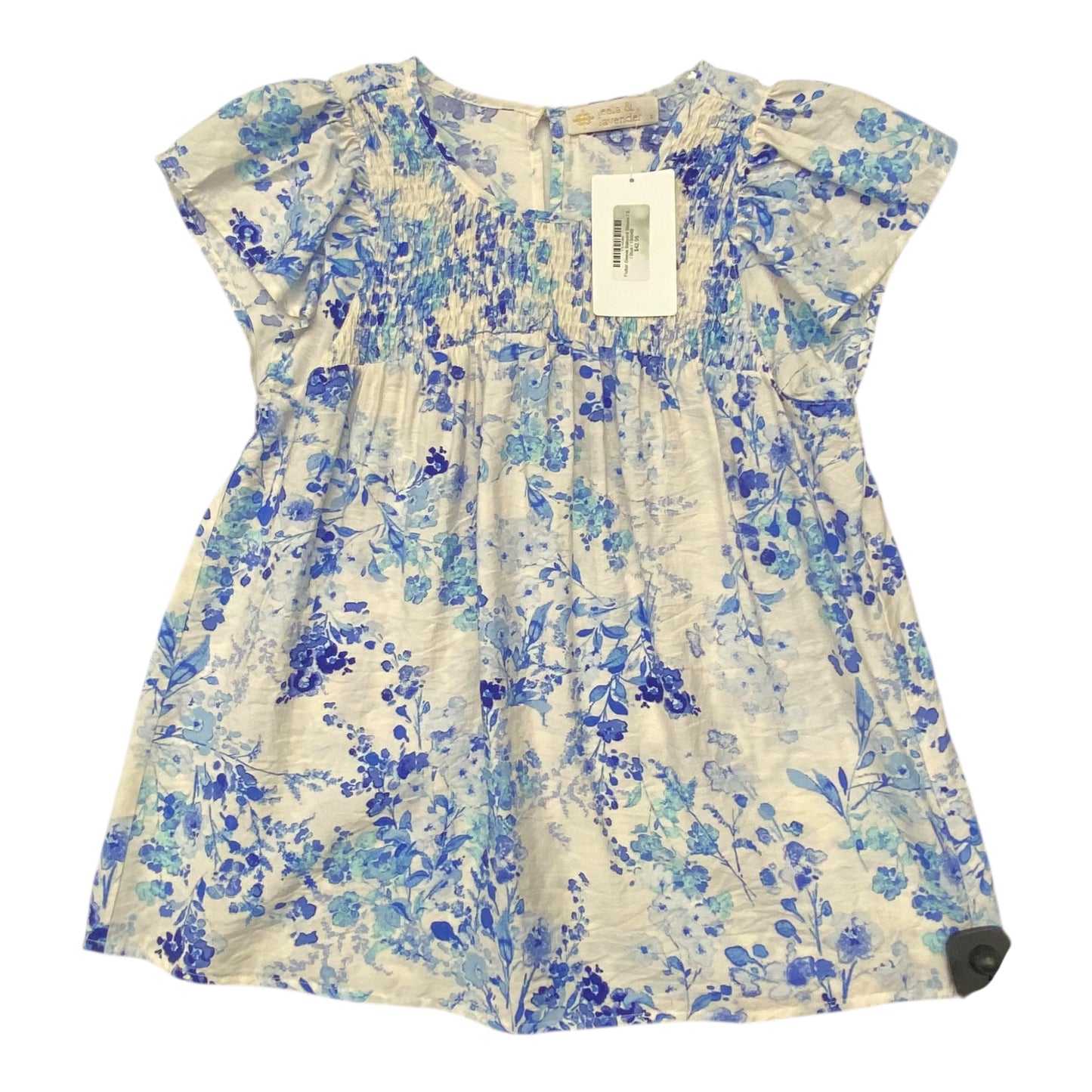 Top Ss By Leela & Lavender In Blue, Size:S