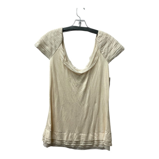 Top Ss Designer By Diane Von Furstenberg In Peach, Size:M