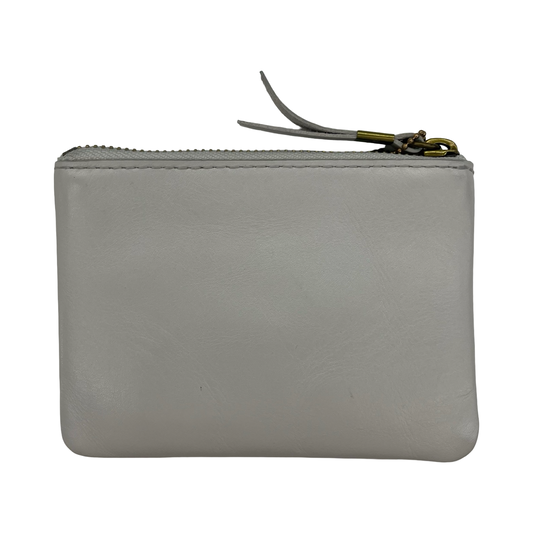 Wallet Leather By Madewell In Ivory, Size:Medium
