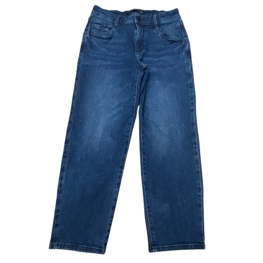 Jeans Cropped By Simply Vera In Blue Denim, Size:4