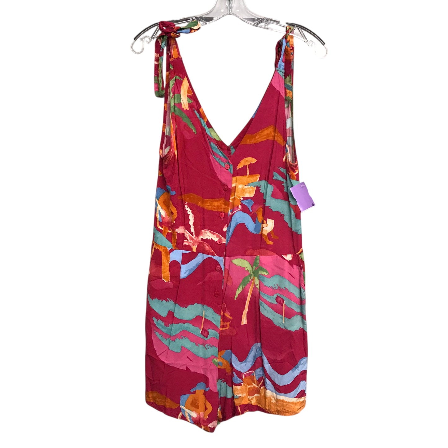 Romper By C And C In Pink, Size:M