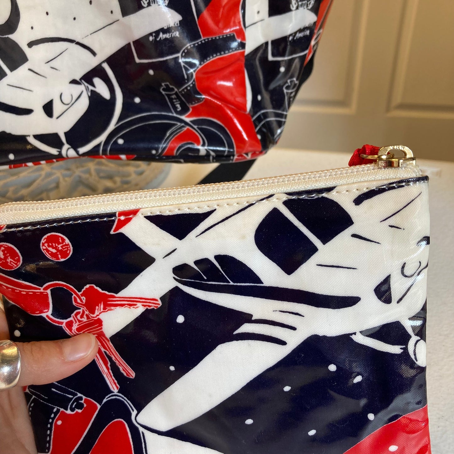 Tote Designer By Kate Spade In Multi, Size:Large