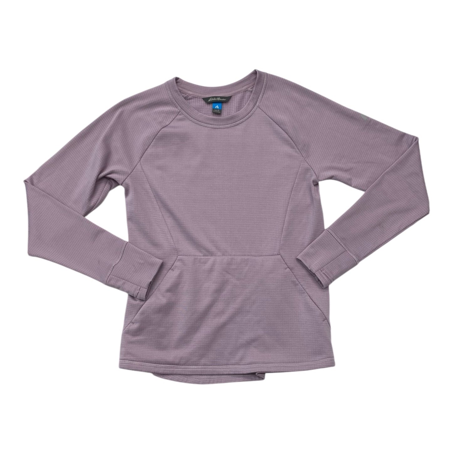 Athletic Top Ls Crewneck By Eddie Bauer In Purple, Size:S