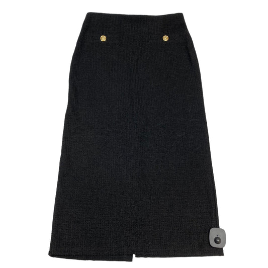 Skirt Midi By H&M In Black, Size:S