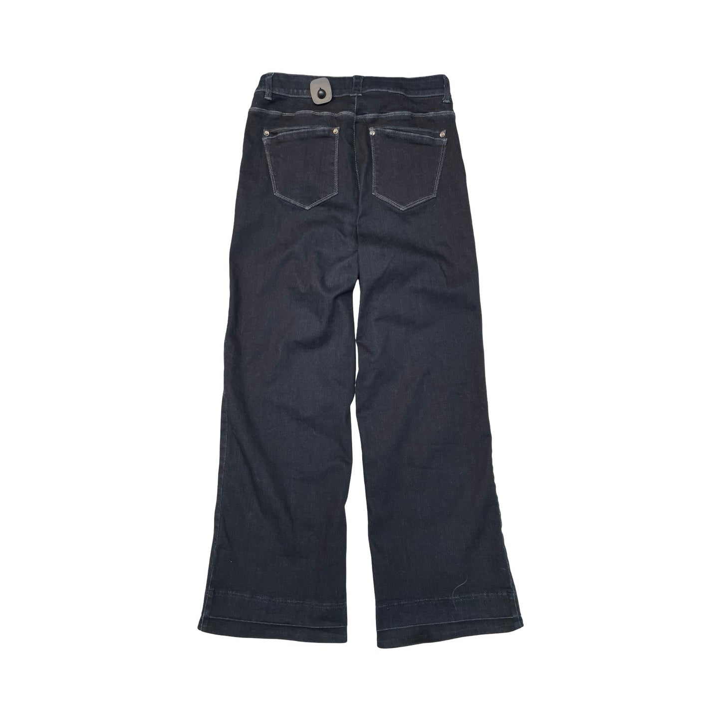 Jeans Wide Leg By MAC & ME In Black, Size:10