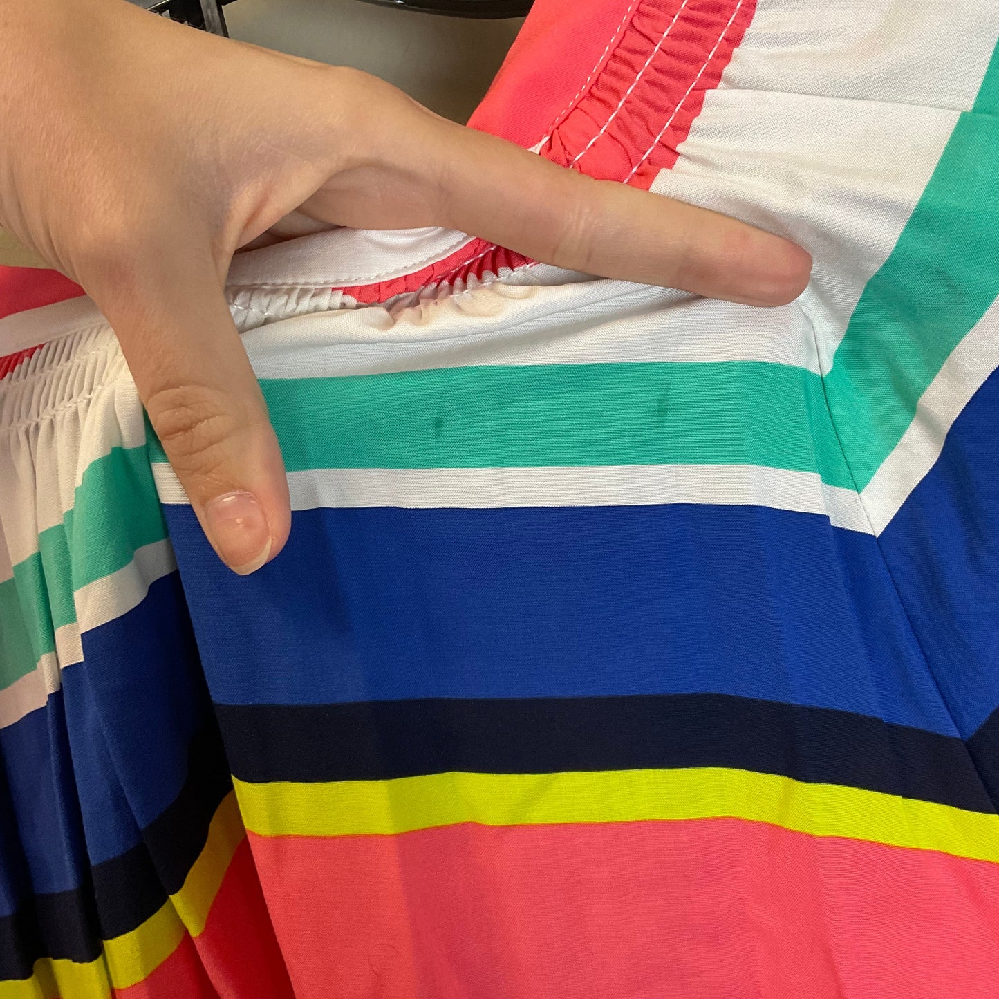 Top Long Sleeve By Crown And Ivy In Striped Pattern, Size: 3x