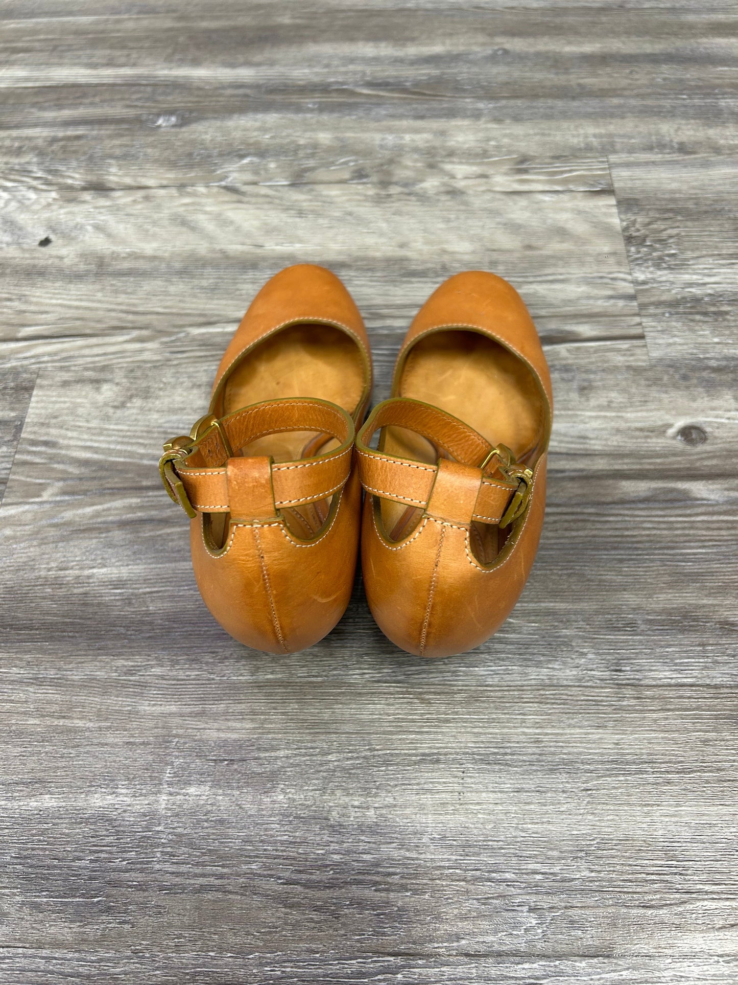 Shoes Luxury Designer By Chloe In Brown, Size:7