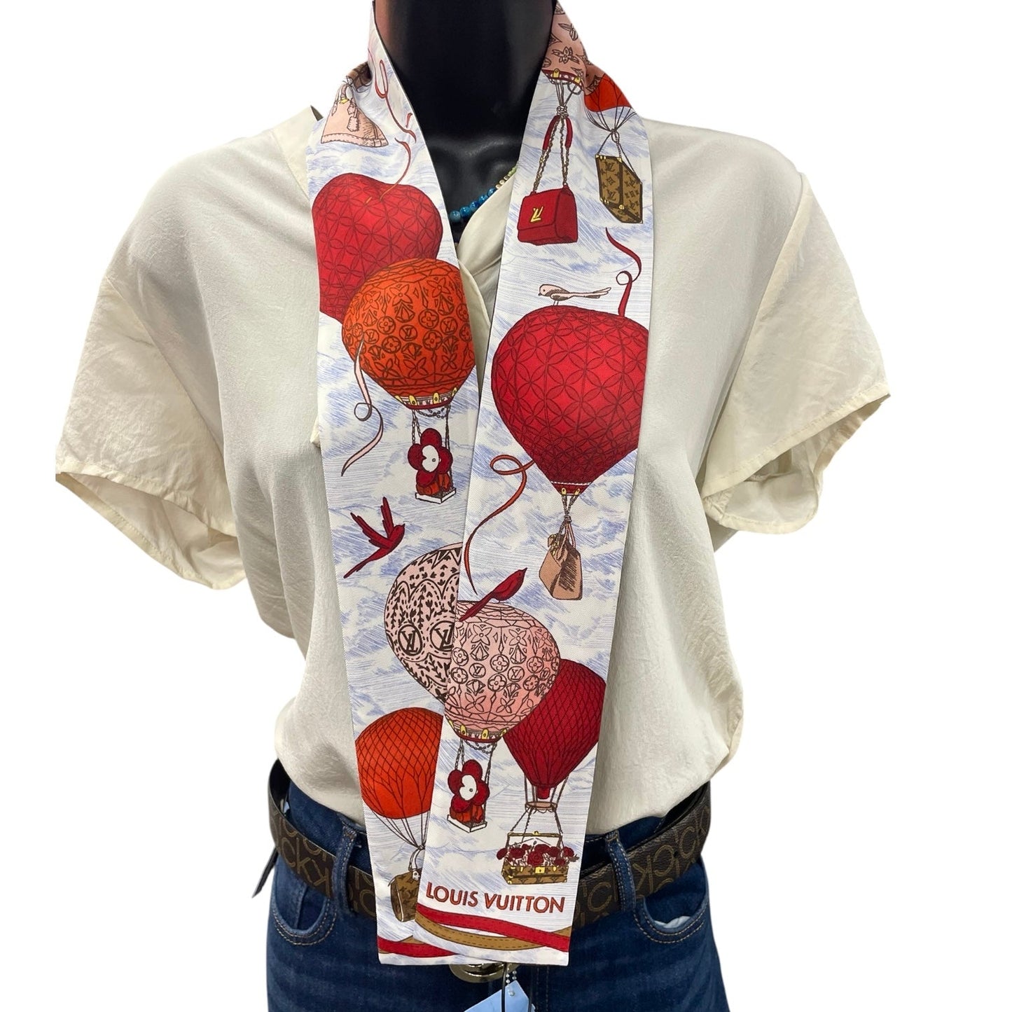 Scarf Luxury Designer By Louis Vuitton