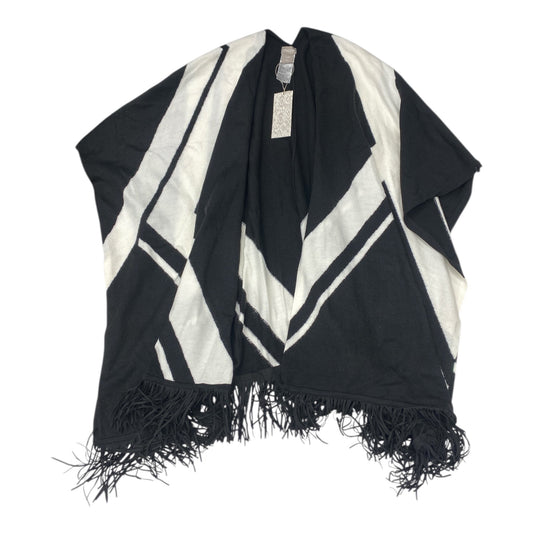 Shawl By Chicos In Black & White, Size:S
