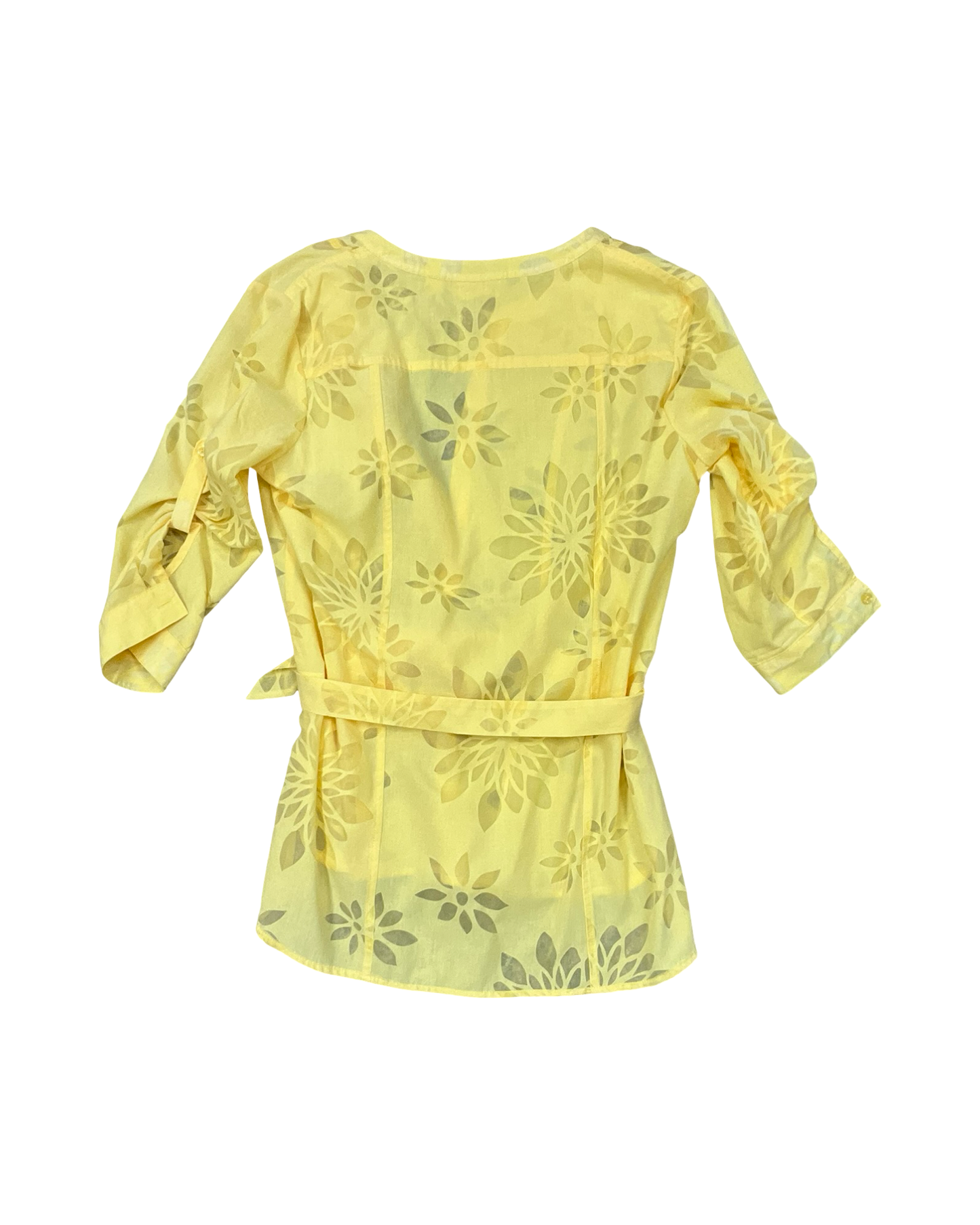 Top Ss By New York And Co In Yellow, Size:Sp