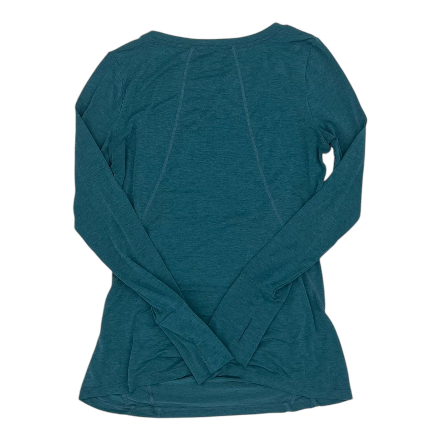 Mat Athletic Top Ls By Gapfit In Green, Size:S