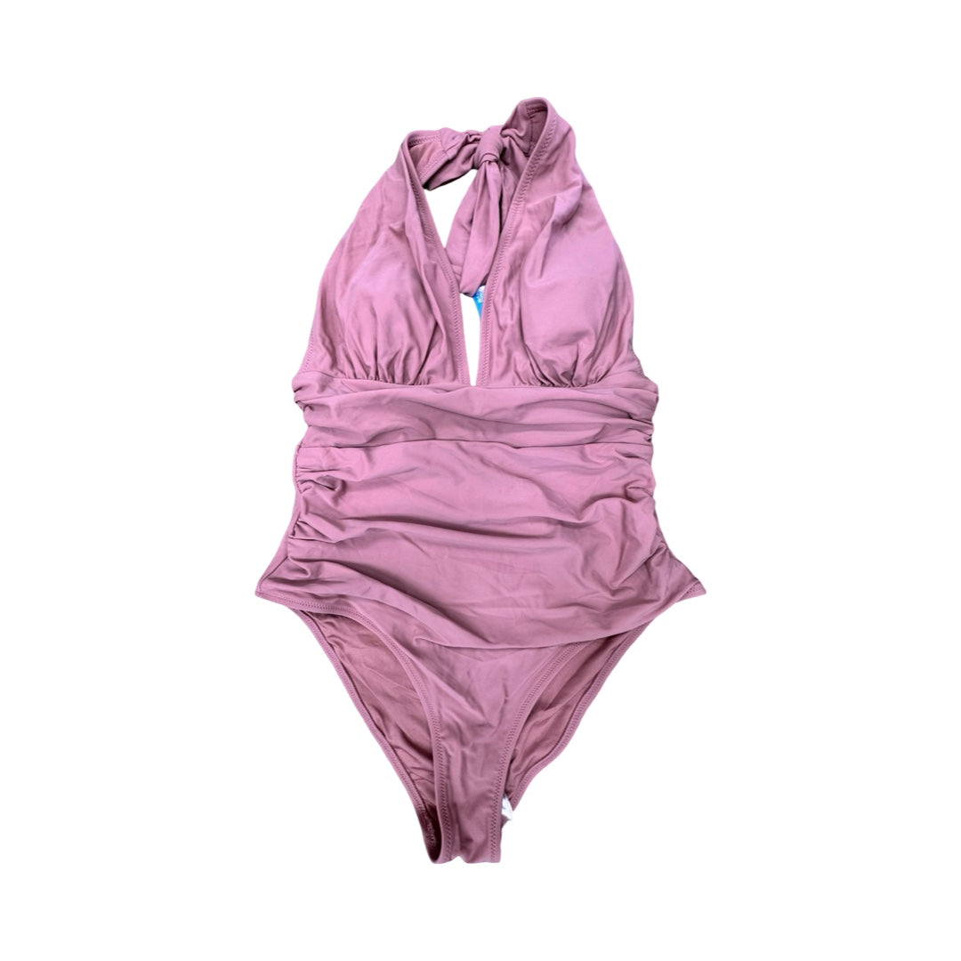 Swimsuit By Cupshe In Mauve, Size:M