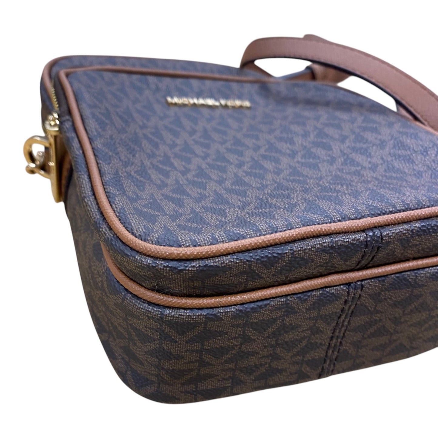 Crossbody Designer By Michael Kors In Brown Size:Medium