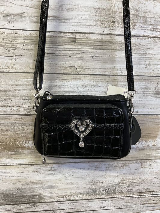 Crossbody Leather By Brighton In Black, Size:Medium