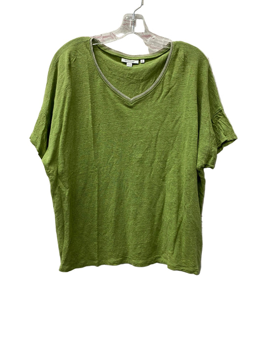 Top Ss By Chicos In Green, Size:Xl