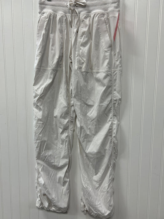 Athletic Pants By Lululemon In Cream, Size:M