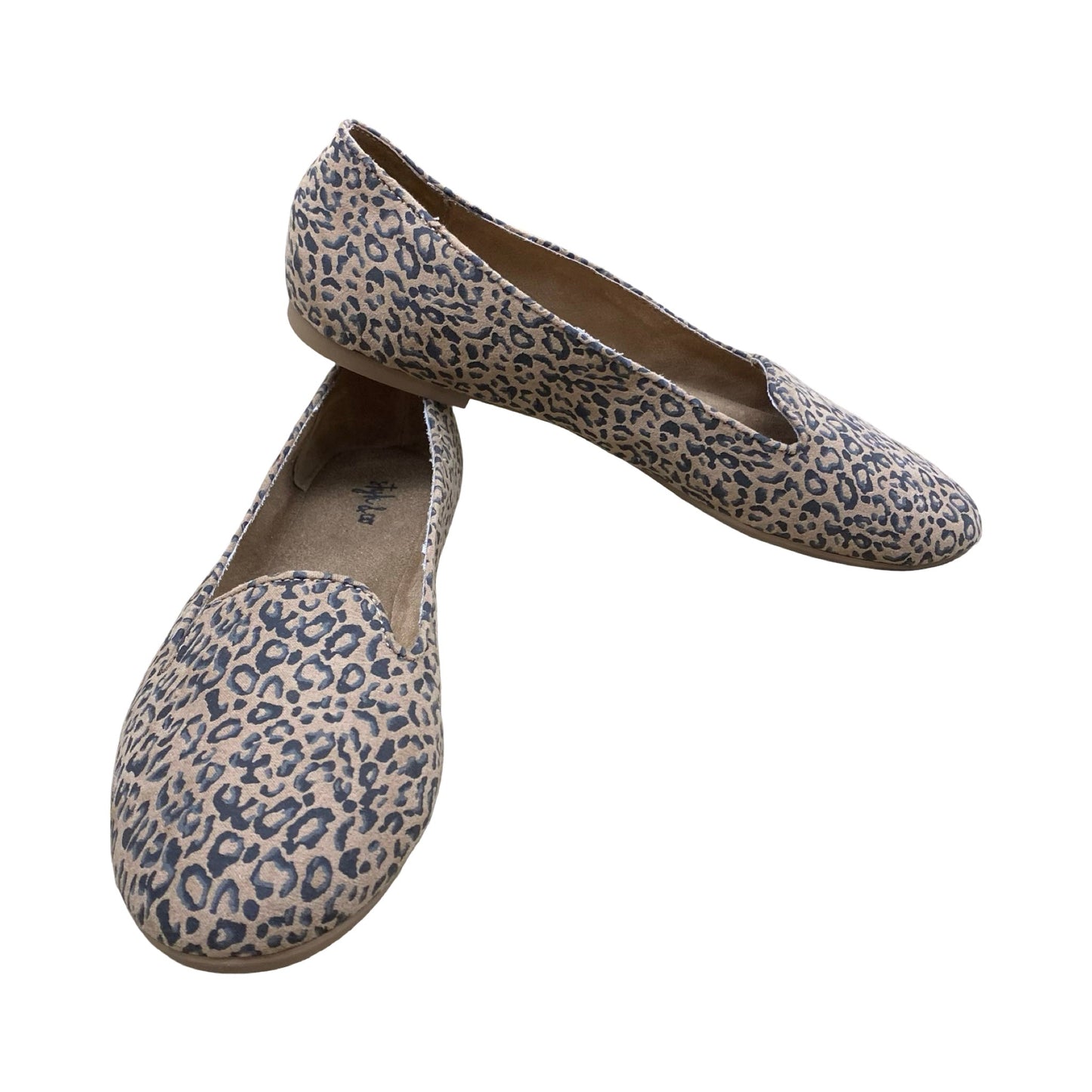 Shoes Flats By Style And Company In Animal Print, Size:8.5
