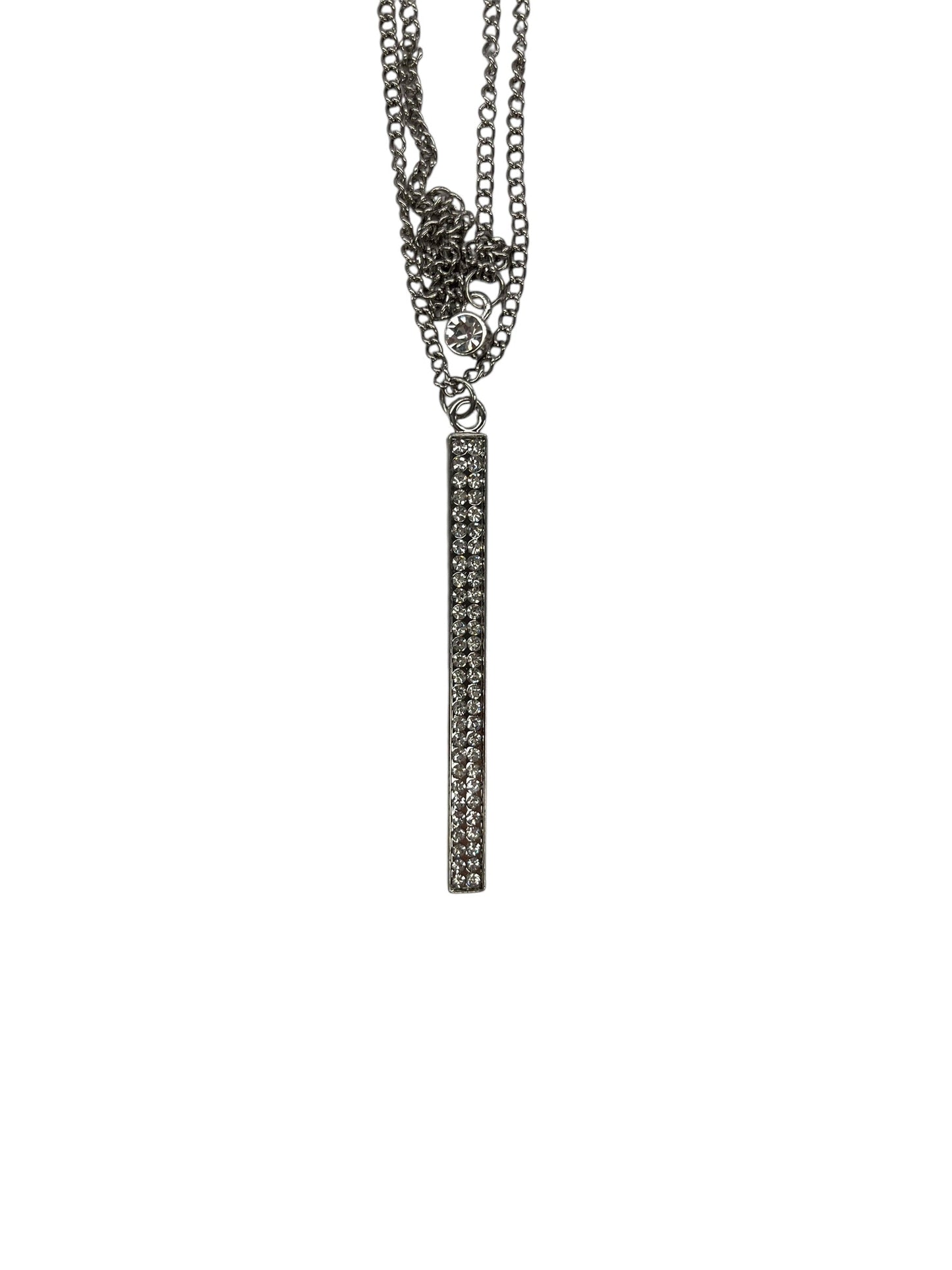 Necklace Set By Paparazzi In Silver
