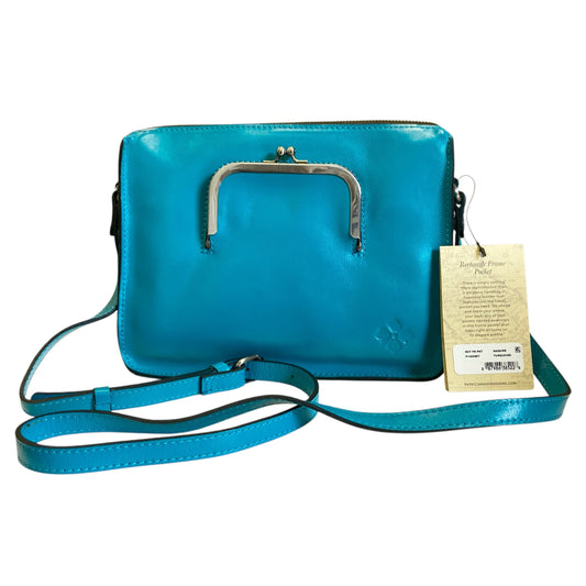 Crossbody Designer By Patricia Nash In Blue, Size:Medium