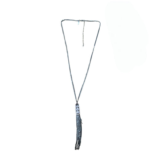 Necklace Pendant By White House Black Market In Black & Silver
