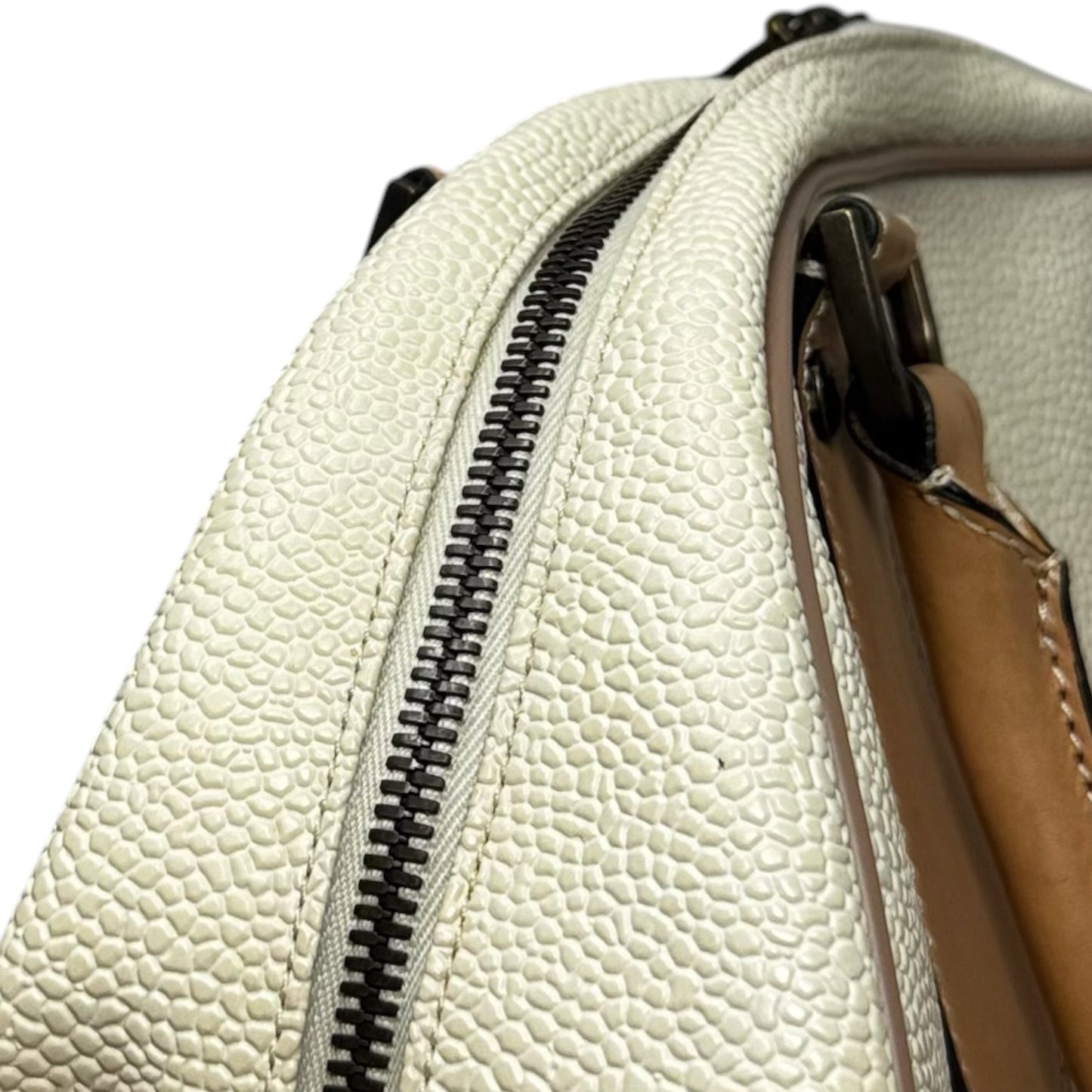AS IS Heritage Scotch Grain Bowler Bag Handbag Luxury Designer By Mulberry, Size: Large