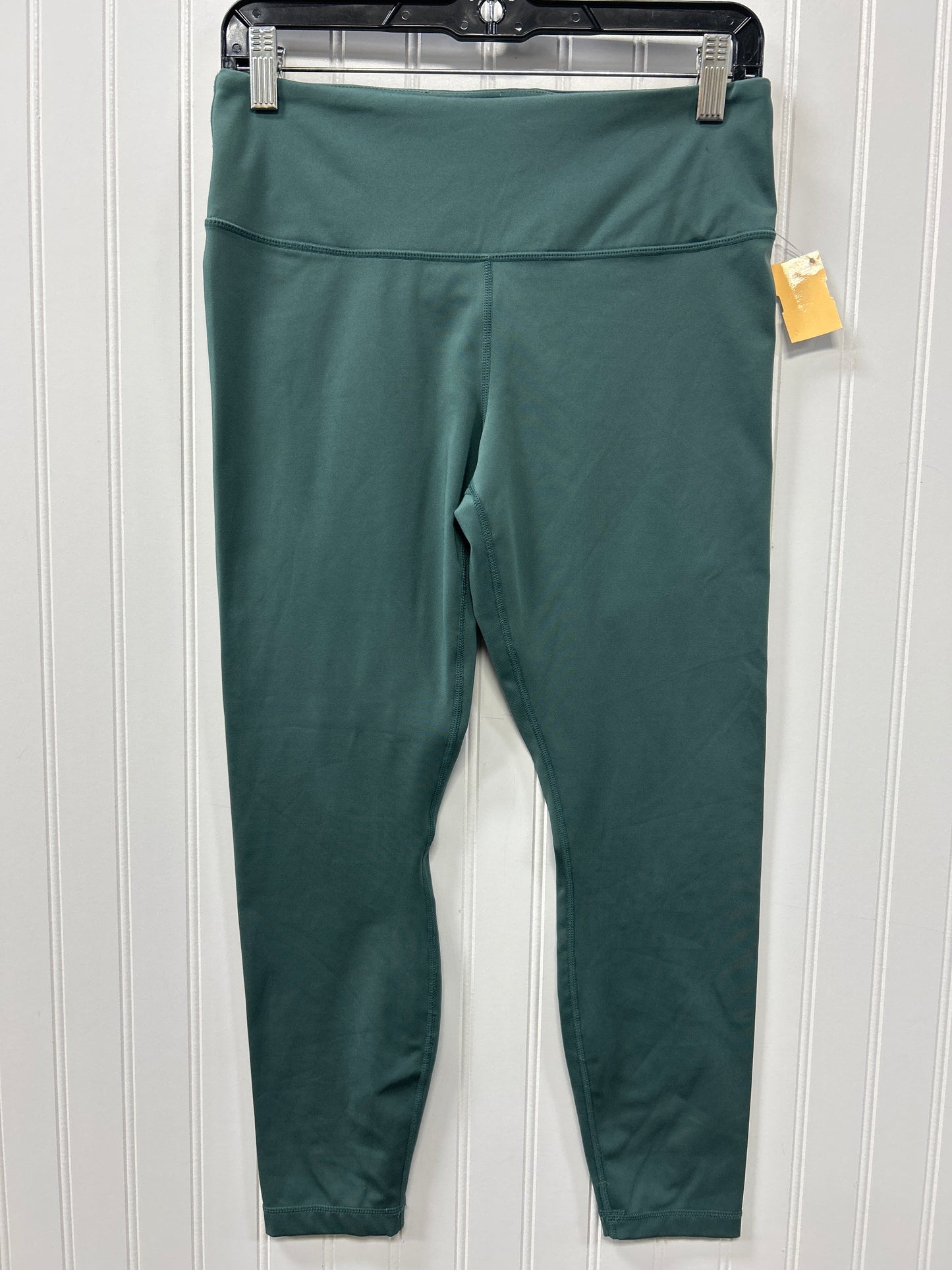 Athletic Leggings By Yogalicious In Green, Size:L