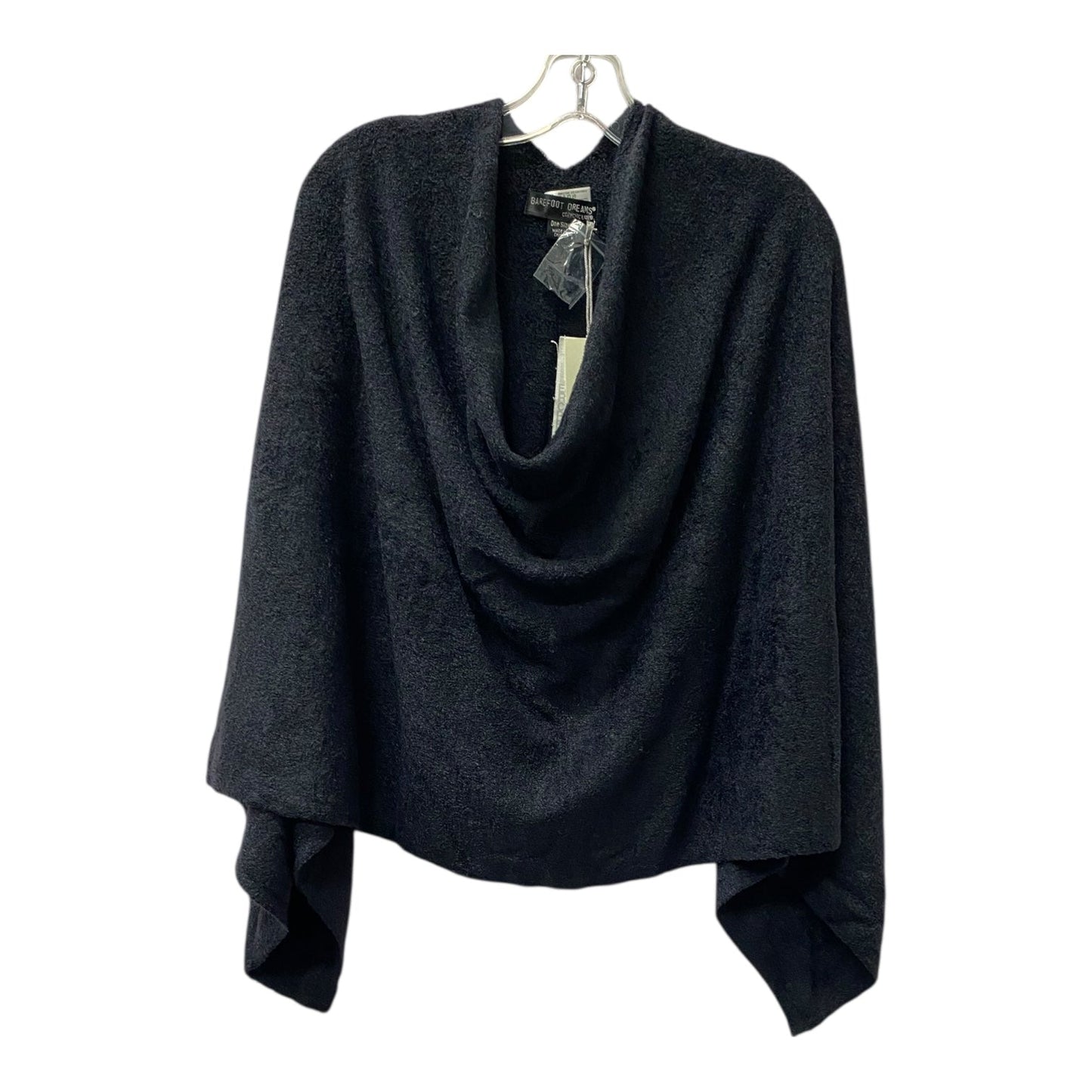 Poncho By Barefoot Dreams In Black, Size:Osfm