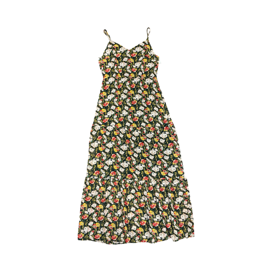 Dress Casual Maxi By J. Crew In Floral Print, Size:4