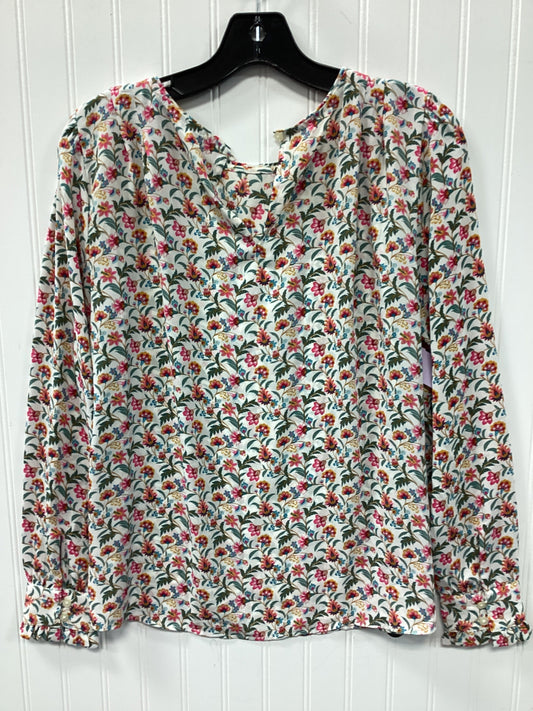 Top Ls By Loft In Floral Print, Size:S