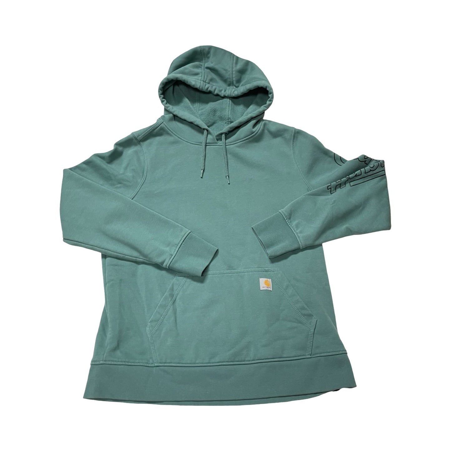 Sweatshirt Hoodie By Carhartt In Green, Size:L
