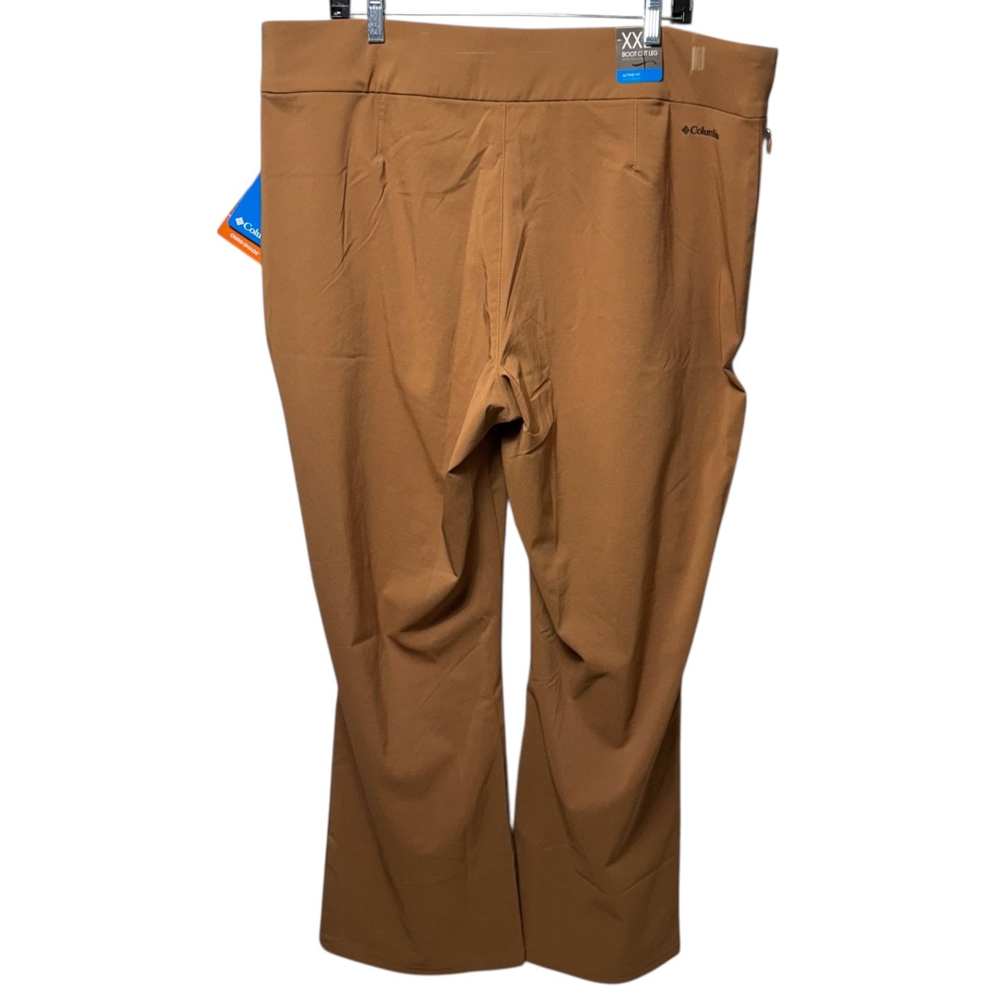 All seasons Boot Cut Athletic Pants By Columbia In Brown, Size: Xxl