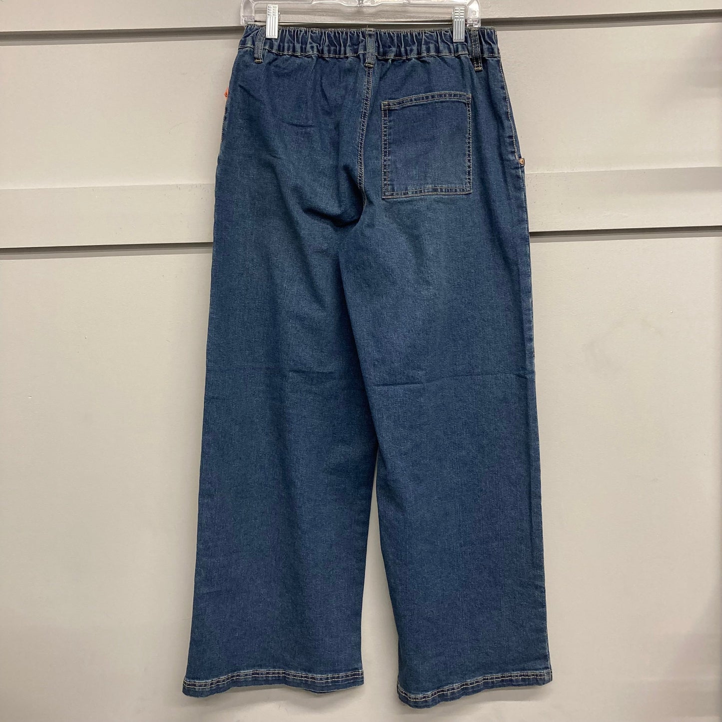 Jeans Wide Leg By Madden Girl In Blue Denim, Size:4
