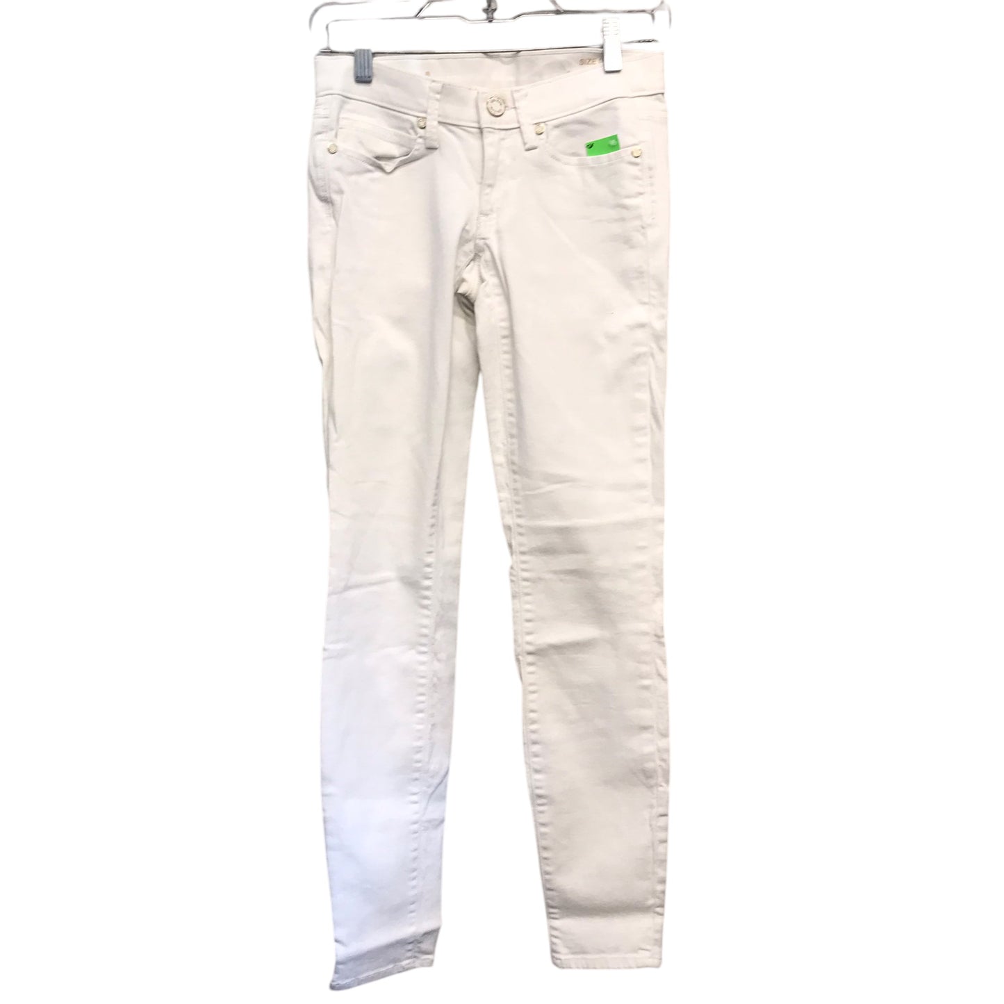 Jeans Designer By Lilly Pulitzer In White, Size:0