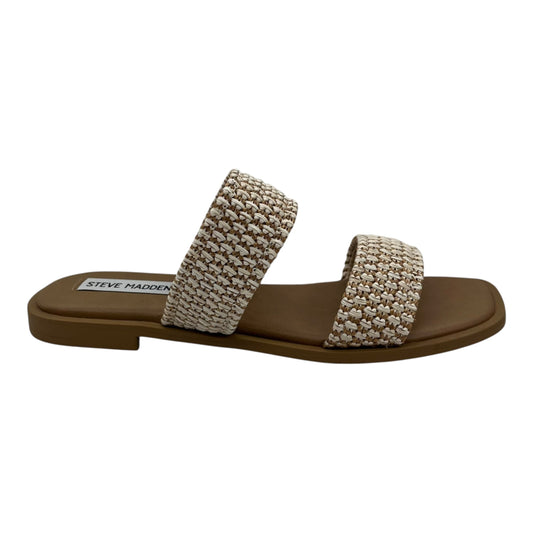 Sandals Flats By Lulus In Black, Size:6