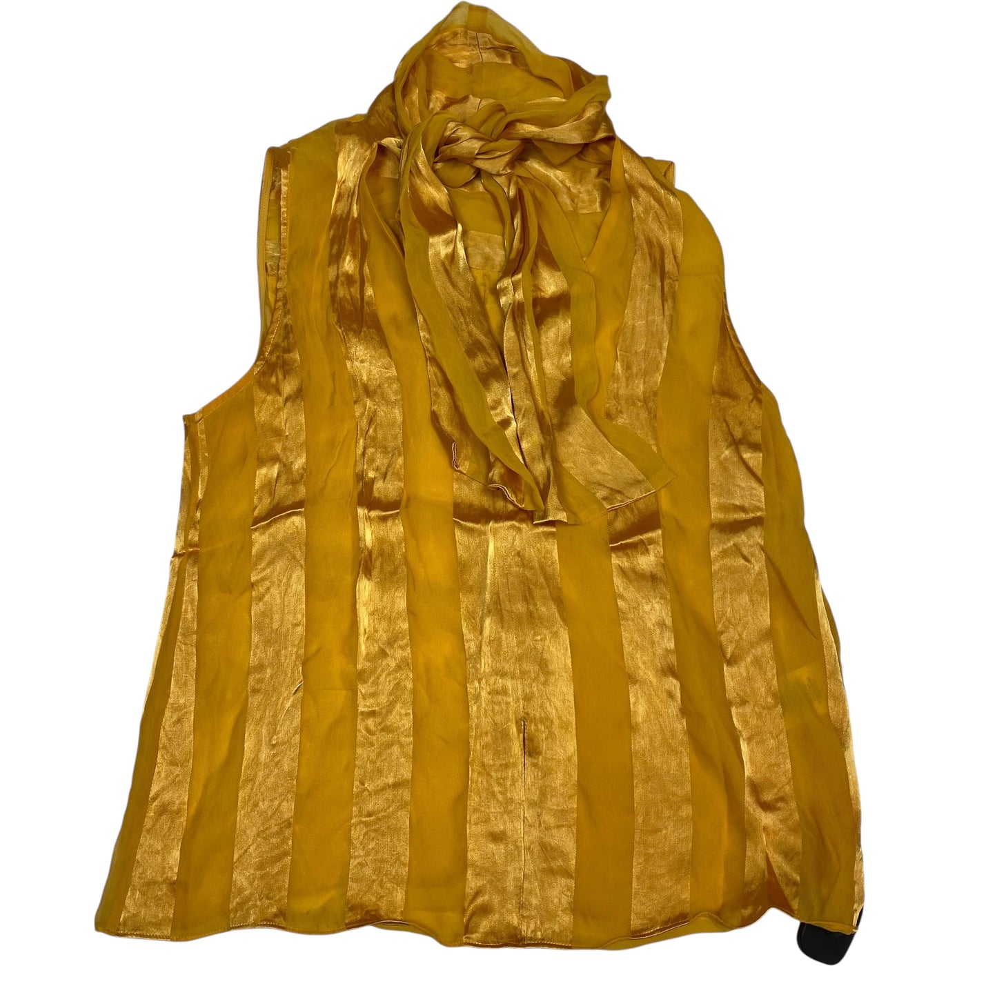 Top Sleeveless Designer By Alice + Olivia In Orange, Size:S