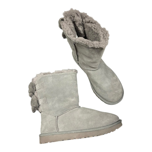 Boots Designer By Ugg In Grey, Size:8