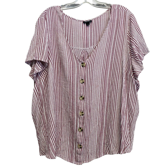 Top Ss By Torrid In Striped Pattern, Size:3X